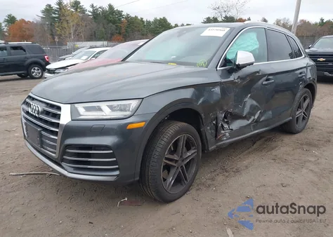 2018 Audi Sq5 3.0T Premium Plus из США, поврежденный, VIN WA1A4AFYXJ2217261